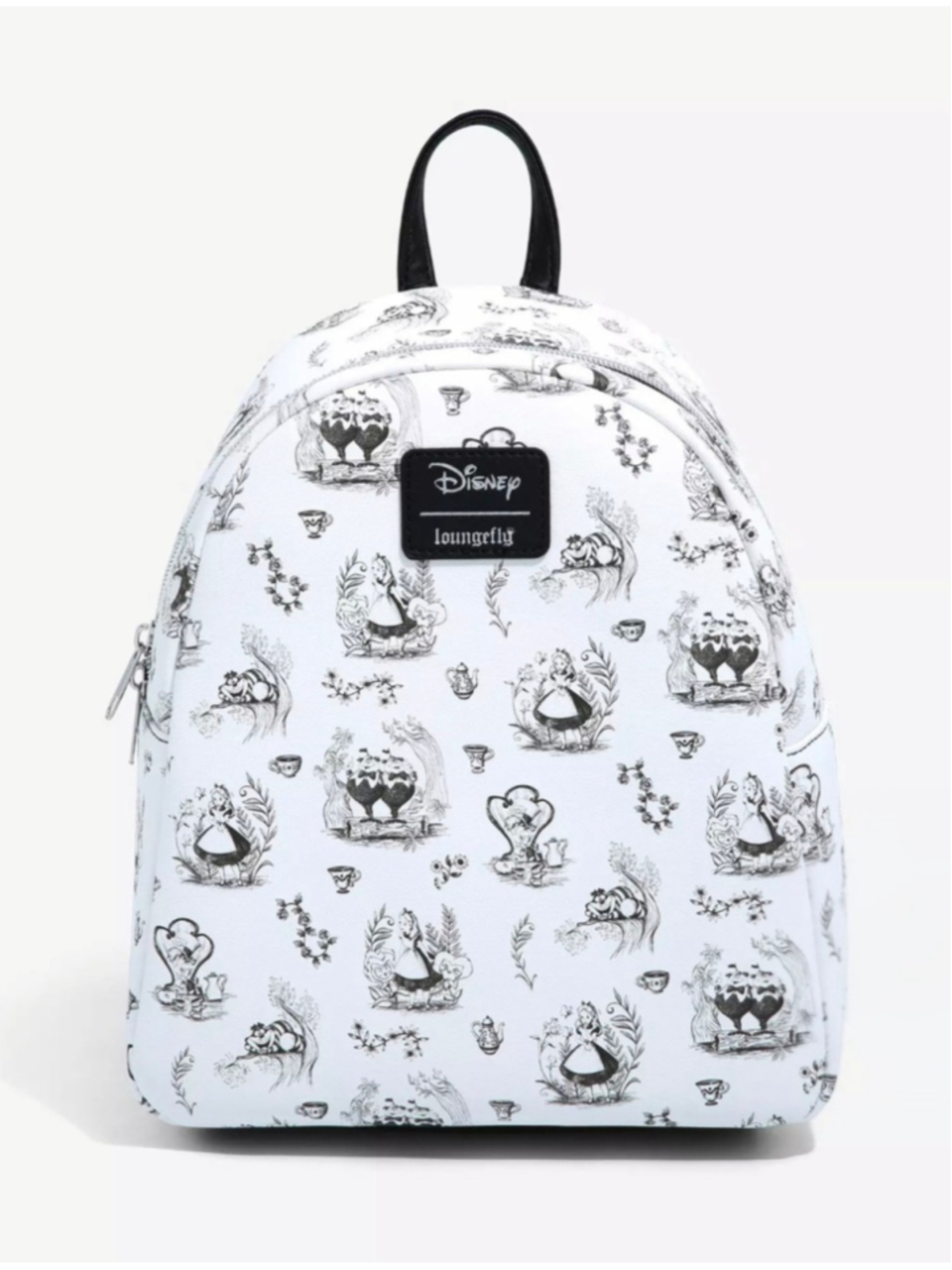 NWT Loungefly Disney Alice in Wonderland Sketch Mini Backpack